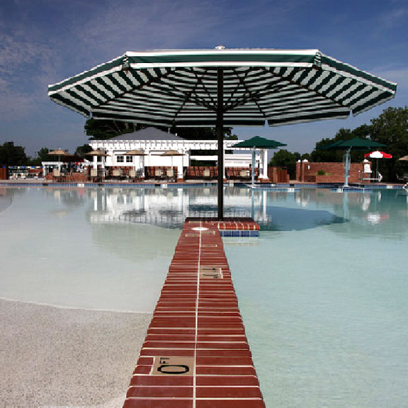 Beautiful Country Club of VA swimming pool surface