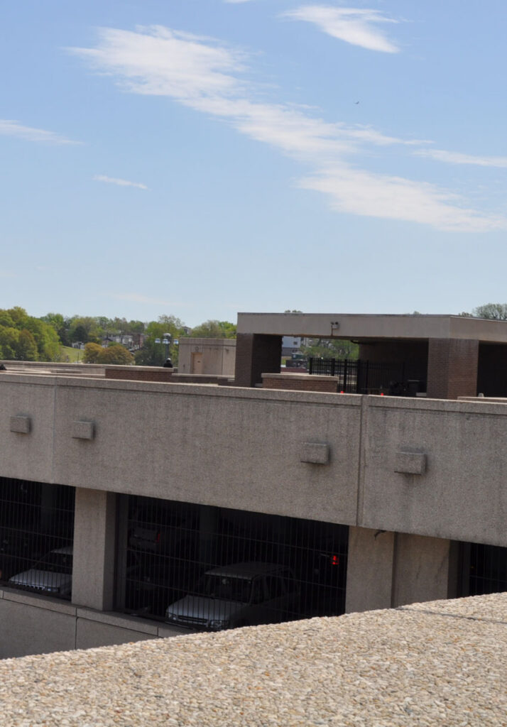 Concrete parking deck