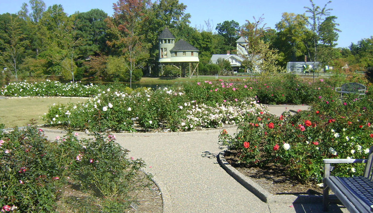 View of Lewis Ginter Gardens